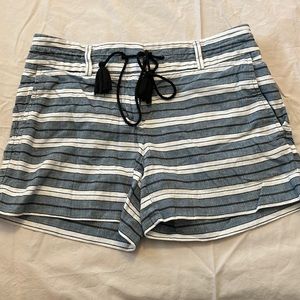 LOFT striped shorts